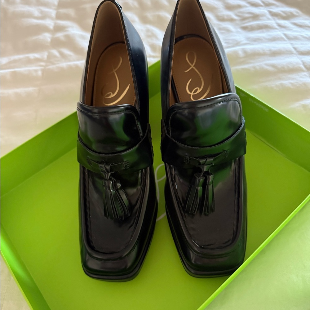 Sam Edelman Black Tassel Heels - Picture 15 of 15